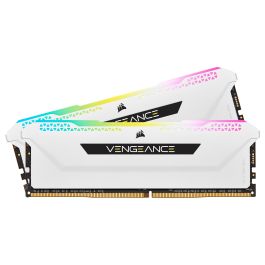 Corsair Vengeance RGB Pro SL White 32GB (2x16GB) DDR4 3200MHz CL16 DIMM Kit Memoria RAM