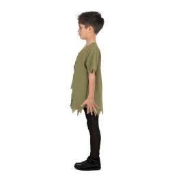 Disfraz infectado camiseta, aplicaciones de látex y bote de látex talla 5-6 y Disfraz infectado camiseta, aplicaciones de látex y bote de látex talla 5-6 y