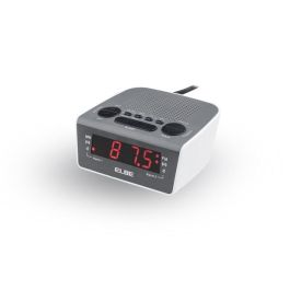 Elbe CR-932 Radio Despertador Digital con Pantalla LED 7CM, Radio AM/FM, Alarma, Snooze y Función Sleep Elbe CR-932 Radio Despertador Digital con Pantalla LED 7CM, Radio AM/FM, Alarma, Snooze y Función Sleep
