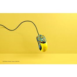 Razer Cobra RZ01-04650400-R3M1 Ratón inalámbrico óptico Pokémon Kanto Starters Edición 8500 DPI Negro/Amarillo