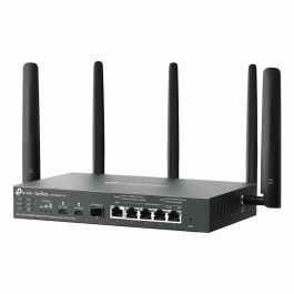 TP-Link ER706WP-4G Router Inalámbrico Gigabit Ethernet Doble Banda (2.4/5 GHz) con 4G y VPN para Empresas