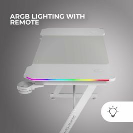 Mesa de Escritorio Gaming Mars Gaming ERGO Blanco 140 x 60 cm