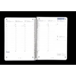 Oxford Agenda Anual Live&Go Espiral A5 128 Hojas Colores Surtidos Vivos 2026