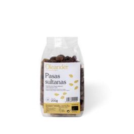 OLEANDER Pasas Sultanas Ecológicas 200g Sin Gluten Sin Lactosa Vegano Precio: 3.99506536. SKU: B1H5ZA4AAT