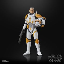 Hasbro Star Wars The Black Series Comandante Clone Cody Figura con Casco Desmontable y Blásters Hasbro Star Wars The Black Series Comandante Clone Cody Figura con Casco Desmontable y Blásters