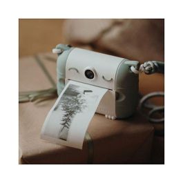 Kidywolf Sofortbildkamera e Impresora Instantánea para Niños, Cámara Digital Infantil con Pantalla 2.4", 8 MP, SD, USB-C - Verde y Blanco