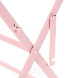 Conjunto de Mesa con 2 Sillas DKD Home Decor MB-177410 Rosa 60 x 60 x 75 cm (3 pcs) Conjunto de Mesa con 2 Sillas DKD Home Decor MB-177410 Rosa 60 x 60 x 75 cm (3 pcs)