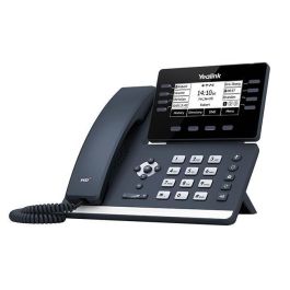 Yealink Teléfono IP VoIP SIP-T53W con Wi-Fi y Bluetooth, Pantalla LCD 3.7"