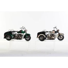 DKD Home Decor Vehiculo Decoracion Vintage Negro Verde Metal 37 x 19 x 16 cm (2 Unidades) Precio: 48.50000045. SKU: S3024302