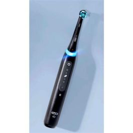 Braun Oral-B IO5 Cepillo de Dientes Eléctrico Vibratorio Adulto Negro, 5 Modos, Bluetooth, Temporizador y Estuche Viaje