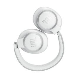 JBL LIVE 770 NC Auriculares Diadema Inalámbricos con Cancelación Activa de Ruido (ANC), Bluetooth 5.3, Autonomía 50h, Blanco