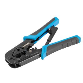 Lanberg NT-0201 Crimpadora Universal para RJ45, RJ11, RJ12, RJ9, RJ14 - Herramienta para prensar