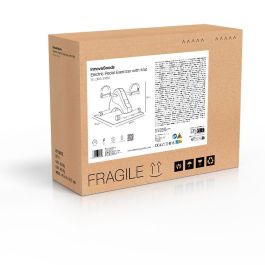 Pedaleador Eléctrico Asistido para Piernas y Brazos con Esterilla y Mando Velora 3000 InnovaGoods