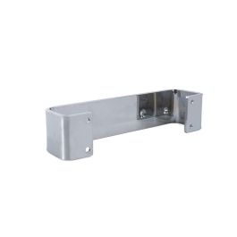 Q&Q Pata de Soporte Nimian de Metal para Sofás y Muebles - Acabado Cromo, Altura 49 mm, Largo 184 mm