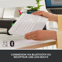 Logitech - Teclado inalámbrico - Entremonomic Ents con - SEADSETS - Signature K650 - White Logitech - Teclado inalámbrico - Entremonomic Ents con - SEADSETS - Signature K650 - White