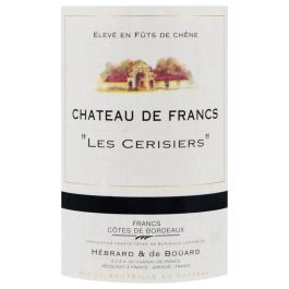 Château Francs Les Cerisiers 2020 Burdeos - Vino tinto Burdeos