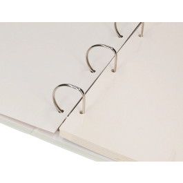 Liderpapel Álbum de Fotos con Anillas y 20 Hojas Autoadhesivas - Medidas 325x270mm