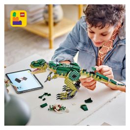 Lego 31151 T-Rex 3 en 1: Dinosaurio de juguete Triceratops o Pterodáctilo