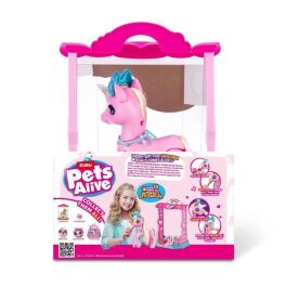 Zuru ZUR1705606632668 Unicornio Interactivo My Magical Unicorn Pets Alive con 13 Interacciones y Juegos Zuru ZUR1705606632668 Unicornio Interactivo My Magical Unicorn Pets Alive con 13 Interacciones y Juegos