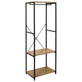 Home Deco Factory Perchero con 2 Estantes Colección Essentiel 60x40,4x167 cm Precio: 61.49999966. SKU: B1AWVSSAZY