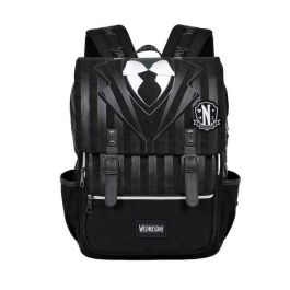 Karactermania Mochila Oxford Miércoles Uniform Algodón 40 x 29 x 14 cm