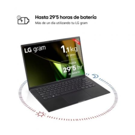 Portátil LG Gram 14Z90S-V.AP55B Intel Core Ultra 5-125H/ 16GB/ 512B SSD/ 14"/ Win11 Pro