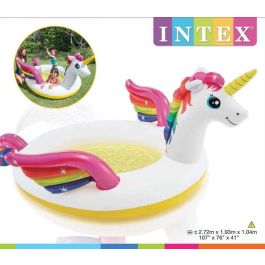 Piscina hinchable unicornio 272x193x104 cm