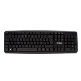 Nilox Teclado USB Negro - Tecnología de membrana silenciosa, 105 teclas español, compatible con Windows Precio: 7.49999987. SKU: S5606040