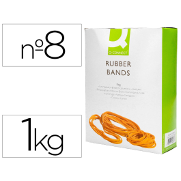 Q-connect Gomillas Elásticas 1000 gr Numero 8 80 x 2 mm Precio: 14.49999991. SKU: B17CJJY6SJ