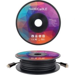 Cable HDMI 2.1 AOC 8K Nanocable 10.15.2150/ HDMI Macho - HDMI Macho/ 50m/ Negro Cable HDMI 2.1 AOC 8K Nanocable 10.15.2150/ HDMI Macho - HDMI Macho/ 50m/ Negro