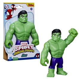 Hasbro Figura Gigante Hulk Spidey y Sus Amigos Superhéroe F7572 Marvel +4 años