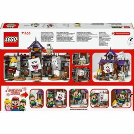 LEGO 71436 Super Mario Mansión Encantada del Rey Boo Set de Coleccionista Nintendo