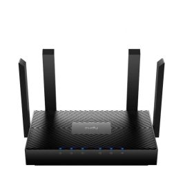 Cudy WR3000 Router Inalámbrico Wi-Fi 6 (802.11ax) Doble Banda Gigabit Ethernet hasta 2402 Mbit/s Negro Precio: 38.95000043. SKU: B125JXR92D