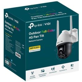 TP-Link VIGI C540-4G(4mm) Cámara IP de Seguridad 4MP 4G LTE Full-Color Exterior/Interior