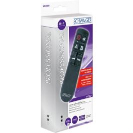 Schwaiger UFB1000 533. Mando a distancia universal 2 en 1 para TV, DVD/Blu-ray, sintonizador, receptor con 8 botones