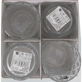 La Mediterranea Vaso Auriss Viso 500 ml de La Mediterranea Vidrio, 8.5 x 13 cm, para Bebidas Frías y Calientes (16 Unidades)