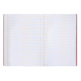 Liderpapel Libreta 360 Tapa Plástico A4 48 Hojas 90gr Cuadro 3mm Colores Surtidos