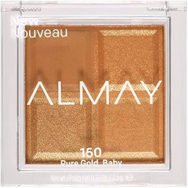 Shadow Quad, Paleta de sombras de ojos, 150, Oro puro, 4 tonos, 3.5 g Precio: 6.6066. SKU: B1D3J5HF45
