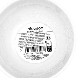 Bol Porcelana Serenity Hydrozero Bidasoa 10 cm (12 Unidades)