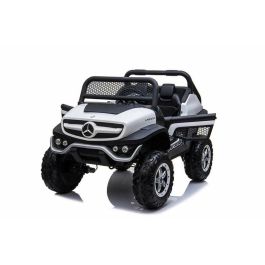 Coche mercedes unimog white bateria 12v 128 x 86 x 84cm runruntoys Precio: 597.89000007. SKU: B1DX24P9YK