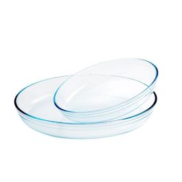 O Cuisine Set 2 Fuentes Oval Horno Vidrio 40x29x9 cm Precio: 15.59000058. SKU: S2701231
