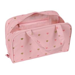 Neceser Escolar Glow Lab Hearts Rosa 31 x 14 x 19 cm Neceser Escolar Glow Lab Hearts Rosa 31 x 14 x 19 cm