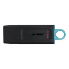 PENDRIVE KINGSTON 64GB USB3.2 DT EXODIA GEN1 NEGRO/TURQUESA Precio: 6.50000021. SKU: S55092484