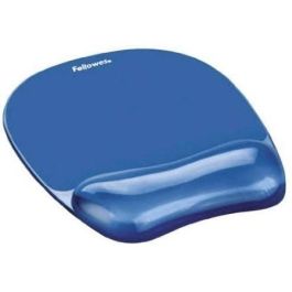 Fellowes Alfombrilla Con Reposamuñecas Gel Azul Fellowes Alfombrilla Con Reposamuñecas Gel Azul