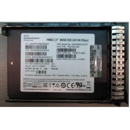 Hewlett Packard Enterprise 960GB SATA Solid State Drive (SSD) - 2.5-inch small form factor (SFF), Read Intensive (RI), smart carrier (SC), Digitally Signed Firmware (DS)