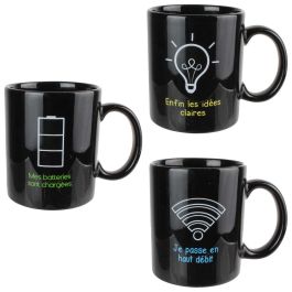 The Concept Factory Mug Cambio Color Con Calor Wifi, Bombilla, Pila