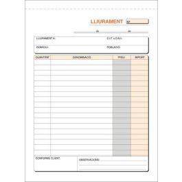 Talonario Catalan Entregas 4º Natu Dupli Loan (Set de 10) Talonario Catalan Entregas 4º Natu Dupli Loan (Set de 10) Precio: 23.50000048. SKU: B1FP8KNLSL