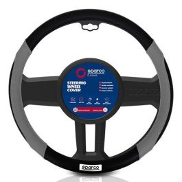 Sparco SPC1113GR Funda Volante Negro-Gris Sparco SPC1113GR Funda Volante Negro-Gris