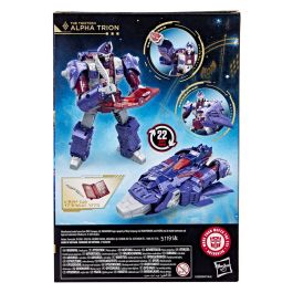 HASBRO Transformers Alpha Trion Age of the Primes Figura 17,5cm Articulada Convertible en 22 Pasos con Accesorios