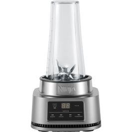 Ninja CB100EU Batidora de Vaso Power Nutri 2 en 1, 1100W, con Bol y Vaso, Tecnología Smart Torque y Auto-iQ